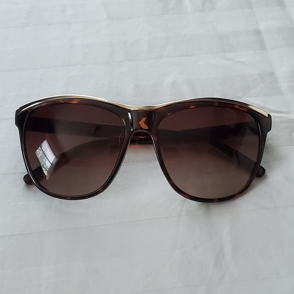 Cole Haan Tortoise Sunglasses with golf brim